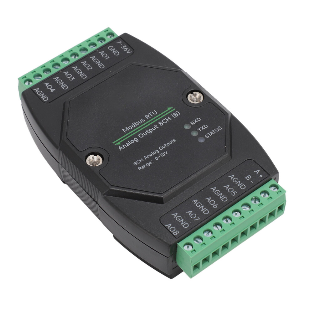 8-Channel 12Bit Da Analog Output Module Rs485 Rtu Dc 7-36V 4041337713191