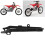 Motorcycle Swingarm Chain Slider Guide Guard Black 11