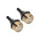 2pcs Lower Ball Joint 7080927 Chrome Steel Rubber 6