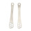 1 Pair Stainless Steel Rear Lowering Link Kit 9