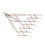 Equal Distance Measuring Ruler Stainless Steel 4