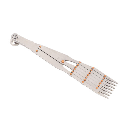 Equal Distance Measuring Ruler Stainless Steel