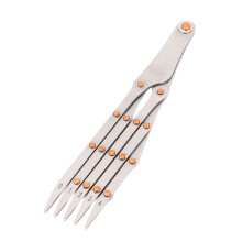 Equal Distance Measuring Ruler Stainless Steel