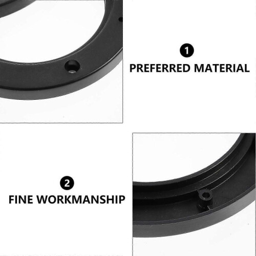 4 Pairs Vehicles Speaker Adapter Ring Car Speaker Adapter Ring Car Speaker Spacers 1