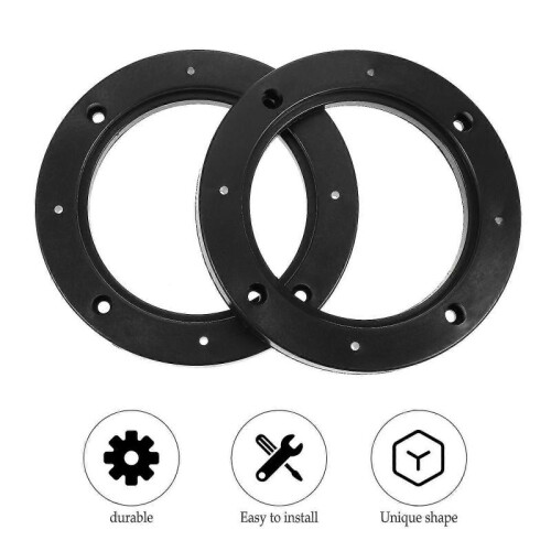 4 Pairs Vehicles Speaker Adapter Ring Car Speaker Adapter Ring Car Speaker Spacers 2