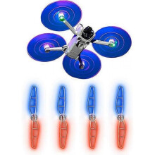 Mini 3 Pro propeller, low noise LED light prop propeller, suitable for DJI Mini 4 Pro/Mini 3 Pro accessories (2 pairs)