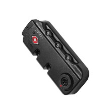 Customs Lock TSA007 Approved Zipper Bags Fixed Lock 3 Digit Luggage Lock for Luggage Suitcase