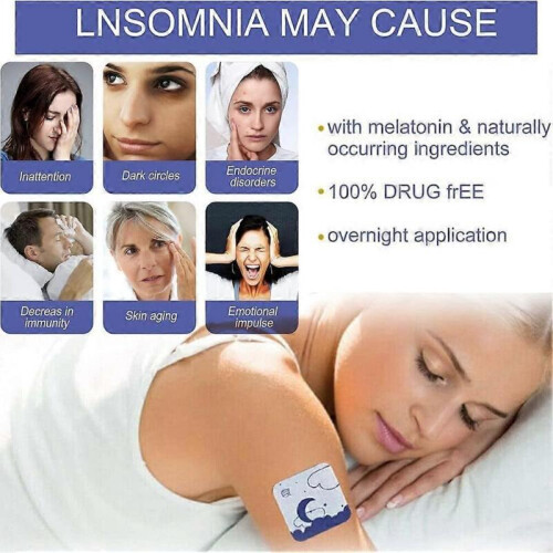 56PCS Improve Sleep Quality Adult Sleep aid Patch deep Sleep Patch Natural Sleep Patch-Sleep Aid Patch 1