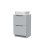 NES Home Nes Home 500mm Matte Grey Drawers Vanity, Worktop & Square Rounded Corner Basin 6