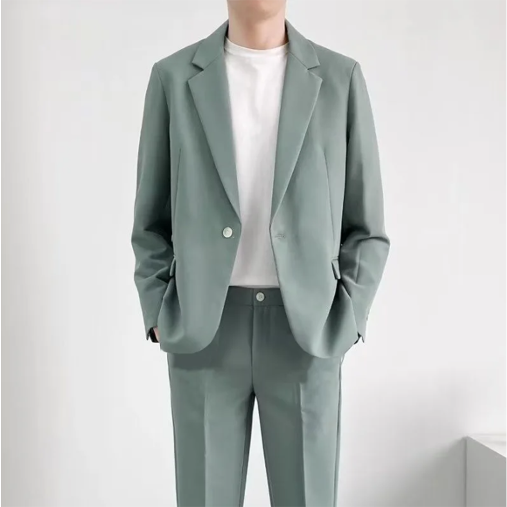 (M)Autumn Winter Men's Suit Blazer Slim Fit Casual Formal Clothing-image-OPC-PJGFDTK-NEW