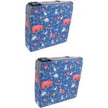 (32x32cmx2pcs, Bluex2pcs) 3 pcs Children Pad Table Detachable for Lift Booster Seat Baby Heightening Dining Cushion Chair Kids Increasing