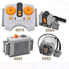 (8881-8882-8879-8884) For Lego Technic Power Functions Parts Servo Motor Remote Battery Switch Box Kb