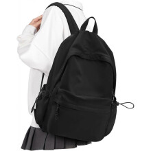 School Backpack Black Waterproof Bookbag Casual Lightweight Travel Rucksack Daypack Backpacks for Men Women College High School Bags backpack for Boys