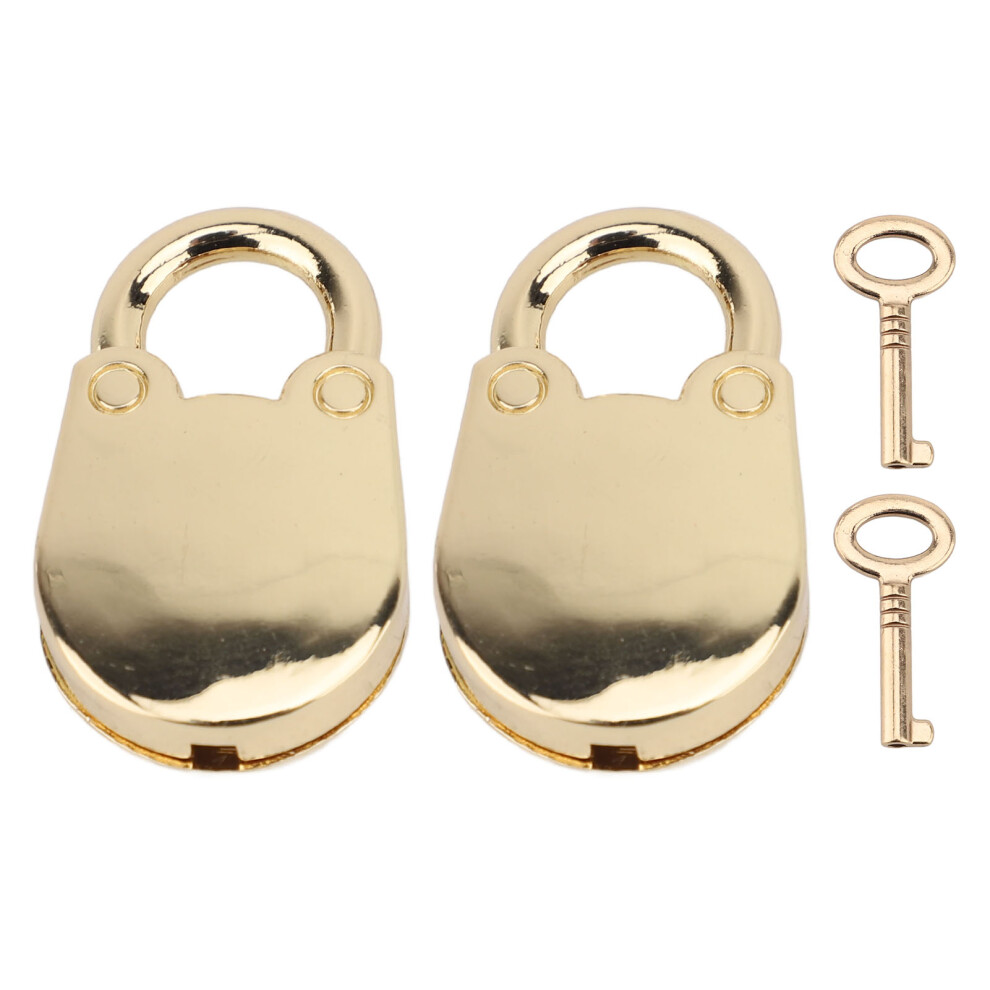 2Pcs Mini Padlocks With Keys Zinc Alloy Cute Bear 9121376294488