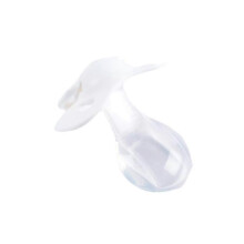 (White) Big Size Food Grade Silicone Nipples Soft Feeding Nipples Adult Baby Pacifier