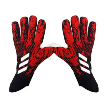 (8, Red) Goalkeeper Gloves, Soccer Gloves With Double Wrist Protection And Non-slip