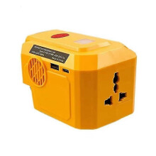 Portable Power Supply Inverter 200W for Dewalt 20V Battery DC To AC 220V  Type-C