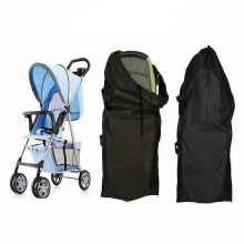 (L) Baby Infant Child Gate Check Umbrella Standard Double Stroller Pram Pushchair Travel Bag Baby