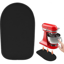 (Fit for Tilt Head 5-8 Quart, Black) Mixer Sliding Mat For Kitchenaid Stand Mixer, Slide Mats Pad For Kitchenaid 4.5-5 Qt Tilt-head Stand Mixer