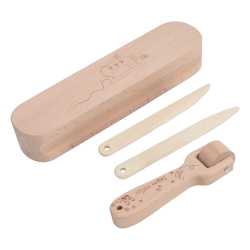 Tailor Clapper Set Beech Wood Seam Flattening Tool