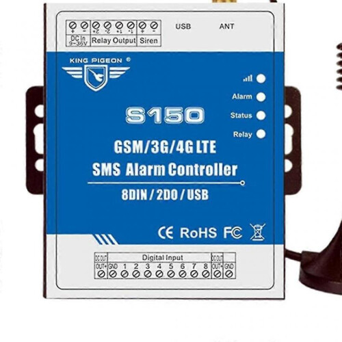 Gsm Sms Alarm Controller Wireless Remote Water Level Control Relay Switch 2