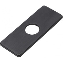 (silver) Kitchen Sink Hole Plate For Bathroom Faucet, Basin, Faucet Escutcheon, Gray
