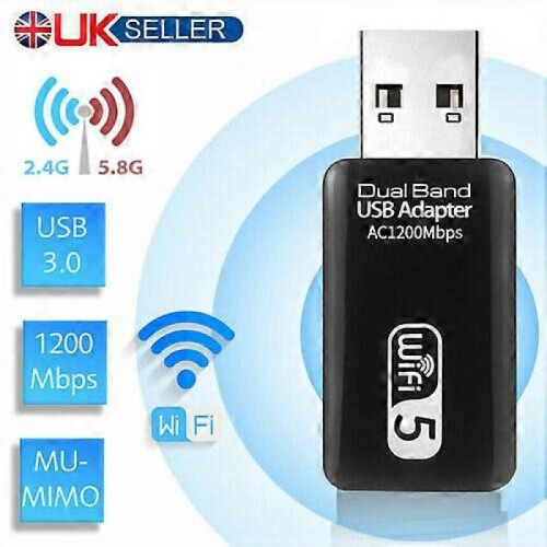 1200Mbps USB 3.0 Dual BandDongle 5.8GHz/2.4G Wireless Network Adapter 1