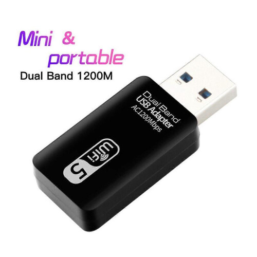 1200Mbps USB 3.0 Dual BandDongle 5.8GHz/2.4G Wireless Network Adapter 2