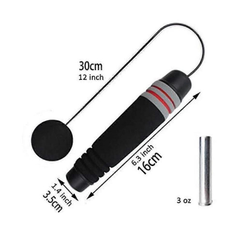 Jump Rope for Exercise - Workout In A Small Space - Cordless And Weighted 2