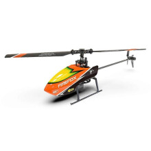 (orange) RC Helicopter with Gyroscope 4 Channel Miniature RC Helicopter Toy Gift for Boys Girls