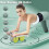 Automatic Rebound Abdominal Wheel, Ab Exercise Roller Wheel with Elbow Support, Ab Workout Equipment for Core Exercise, Ab Machine with Knee Pad for H 2
