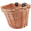 Retro,handmade,wicker Bicycle Front Basket with Leather Straps 1