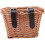 Retro,handmade,wicker Bicycle Front Basket with Leather Straps 4