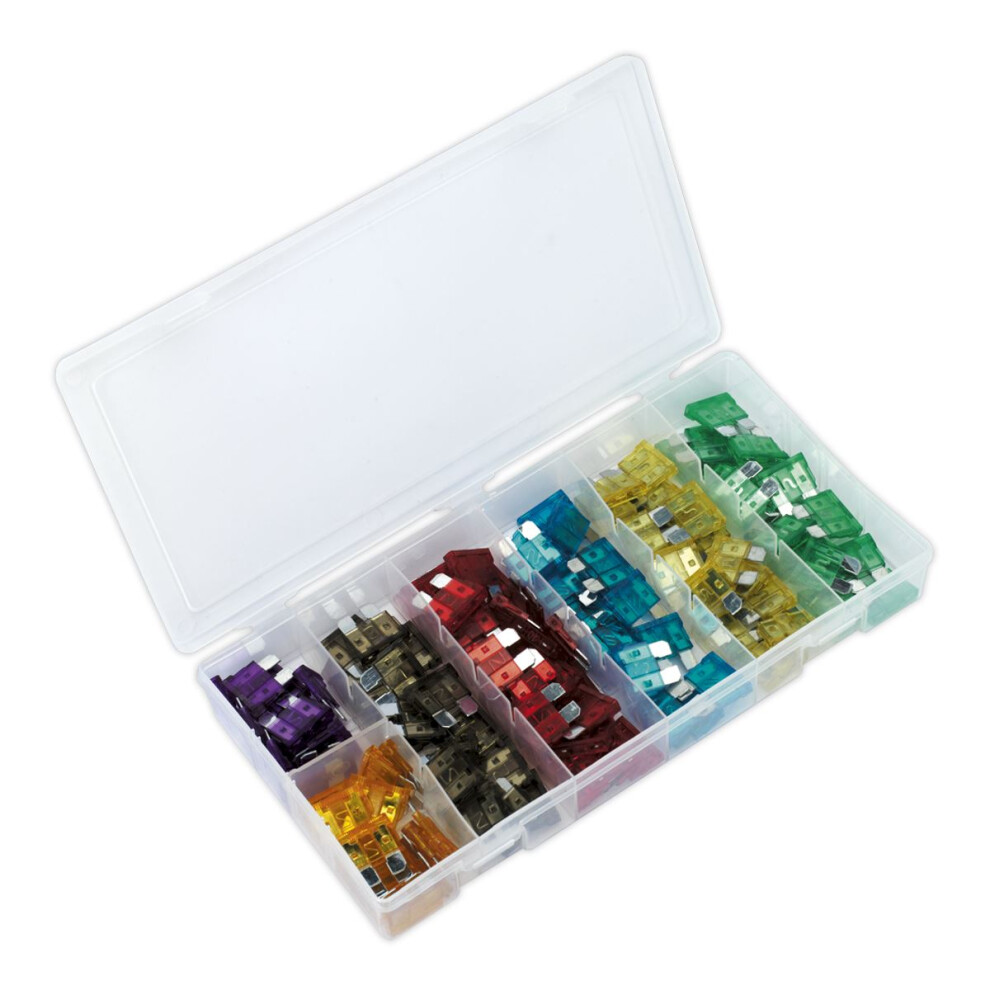 Sealey Automotive Standard Blade Fuse Assortment 120Pc Bcf120