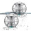 2 Pack Floating Solar Pool Light Led Lighting Automatic Color Changing Waterproof Ball Solar Lamp for Garden Pond, Pool, Pond 1