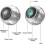 2 Pack Floating Solar Pool Light Led Lighting Automatic Color Changing Waterproof Ball Solar Lamp for Garden Pond, Pool, Pond 3