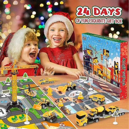Construction Engineering Vehicle Christmas Advent Calendar 1