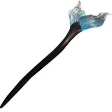 Fish Tail Hairpin Wooden Accessory Elegant Delicate Fish Tail Shaped Hairpin For Parties