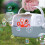 1PC Hand- held Bubble Machine Automatic Electric Bubble Maker Toy Atmosphere Creating Bubble Maker Funny Kids Bubble Making Toy for Kids Wedding with 2