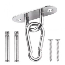 Multipurpose Hanging Hammock Chair Load-bearing Fixed Disk Buckle Durable Stainless Steel Hiking Outdoor Sports Durable Gadgets Camping Accessories