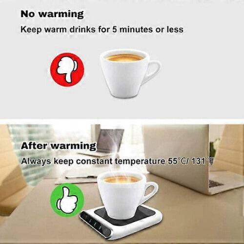 Home Heater USB heating Coaster Tea Coffee Mug Warmer Home Office Cup Mat Pad 2