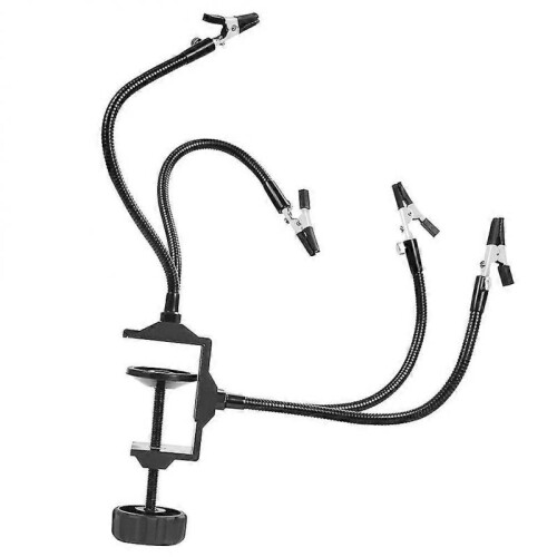 Four-claw Multi-function Welding Station Aluminum Alloy Soldering Station Aircraft Accessories 1