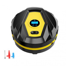 12V Fast Portable with 3 Nozzles Pressure Gauge Car Tire Inflator Air Compressor