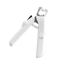 LED Cat Nail Clipper For Dogs Rabbits Guinea Pigs With LED Light And Safe Toenail File, Heavy Duty Pet Grooming Tool