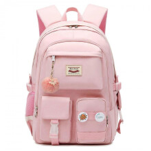Laptop Backpacks 15.6 Inch School Bag College Backpack Anti Theft Travel Daypack Large Bookbags for Teens Girls Women Students, Pink