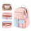 (Blue) Student Backpack - School, Travel, or Work Bookbag with Large Compartment 2