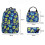 Schoolbag three-piece suit boys primary and middle school students dinosaur space backpack 5