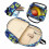 Schoolbag three-piece suit boys primary and middle school students dinosaur space backpack 2