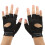 Women's Breathable Workout Gloves, Non-Slip, Black, Size L 1
