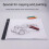 Copy Table Light Board A4/A3/A5 Compatible, LED Tracing Table, Animation Copy Table, 402 x 335 x 3.5 mm, Charging Cable 2